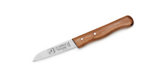 Küchenmesser Schälmesser Buchenholz Kohlenstoffstahl 17 cm H. Herder Solingen
