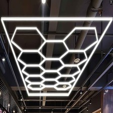 14 Hexagon LED Deckenleuchte