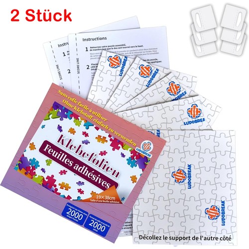 Puzzlekleber 1000 und - 2x,