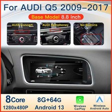 8.8" 8 core Carplay Android 64GB Für Audi Q5 09-17 Autoradio WIFI GPS Navi 4G DE