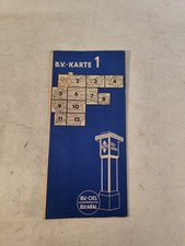 B.V. Karte 1 Straßenkarte