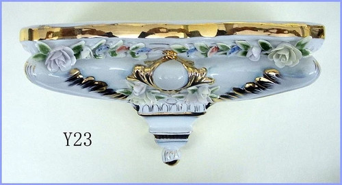 Porzellan blumen konsole - blumen,