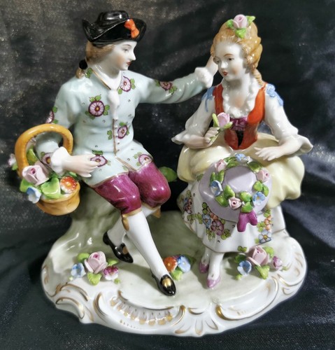 Figurengruppe sitzendorf - figurengruppe,