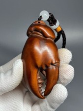 Netsuke Krabbenkralle