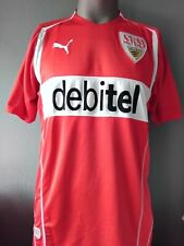 VfB ⚽Stuttgart⚽ Trikot XL Saison 2004 Away debitel Fussball Puma Triko Rot