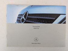 Mercedes-Benz Sprinter W901 Wartungsheft Serviceheft Scheckheft blanko 06/2004