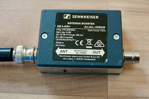 Sennheiser antennen booster - antennen,