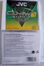 JVC- CD-RW Audio 74/For