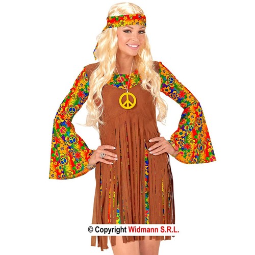 Damen kostüm hippie kleid - kostüm,