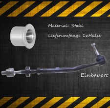 E39 5er 1x Hülse BMW Lenkgetriebe -Spurstange Buchse passt L+R 520 525 528 530