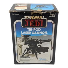 Star Wars Tri pod Laser Canon mit Box Vintage Kenner