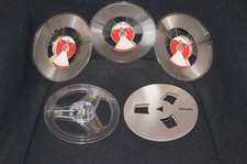 5 Stück Leerspulen Tonbandspulen 18cm