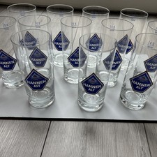 12 Hannen Alt Biergläser