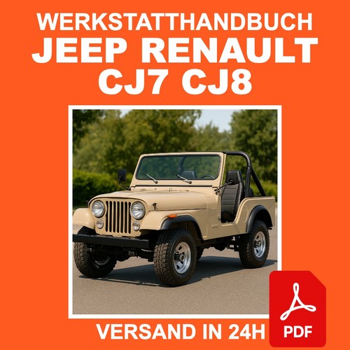 Werkstatthandbuch jeep renault - werkstatthandbuch,