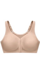 Glamorise Vorderverschluss-BH ohne Bügel Unterwäsche Gr. 80 (Cup-G) NEU