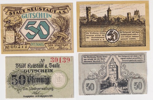 Pfennig banknoten - 50,