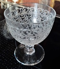Baccarat  Glas verre  liqueur Cristal modèle Rohan H 7,5 cm  sehr guter Zustand!