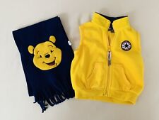 Klein Kinder Weste Converse und Schal Winnie Pooh