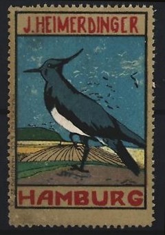Reklamemarke hamburg j - hamburg,,