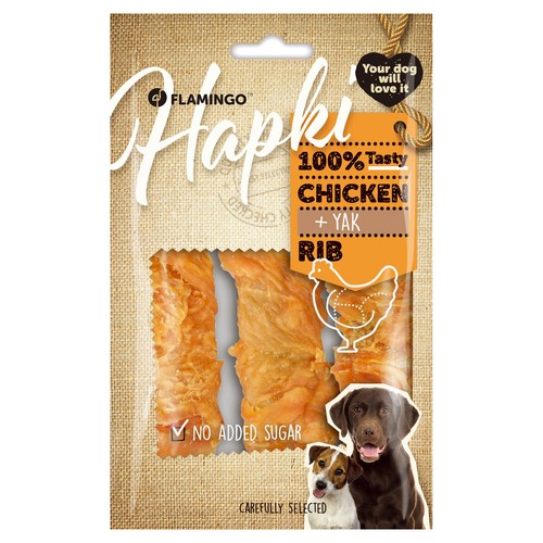 Flamingo hundesnack hapki - hundesnack,