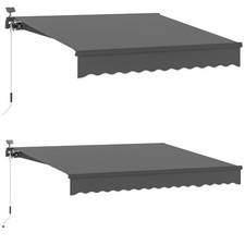 Outsunny Klemmmarkise mit
