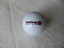 Golfball Nassau Range Werbung Brötje Heizung für Sammler