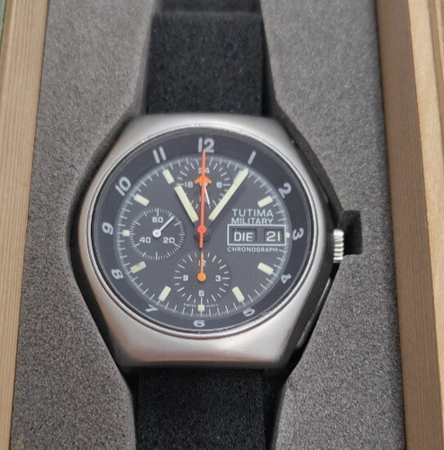Tutima military chronograph - tutima,