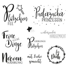 Clear Stamps Süße Grüße -