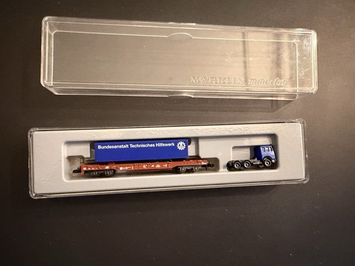 Märklin güterwagen thw mit - z,