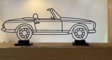 Retro Roadster Silhouette