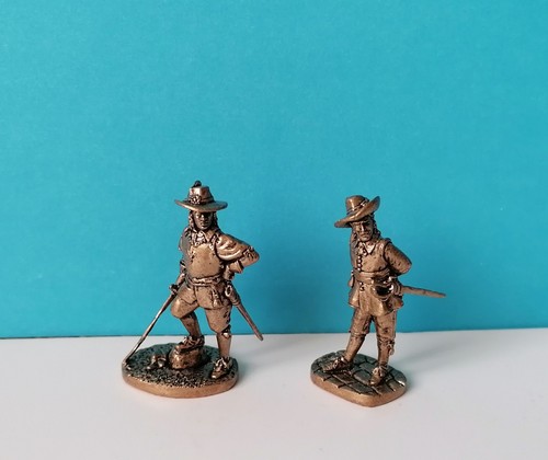 Bronzefiguren musketiere - bronzefiguren,