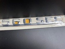 Lettering nameplate "560SEC"