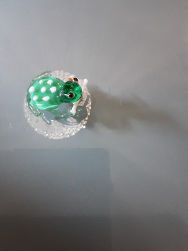 Lauscha glas figuren - , frosch