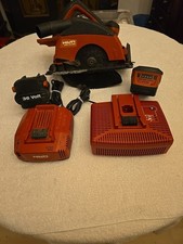 Hilti Akku Handkreissäge Konvolut Abverkauf Akku Ladegerät Maschine Gebraucht 