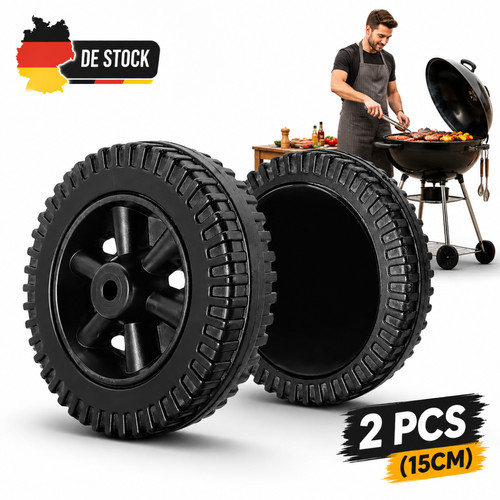 Kunststoff grill räder - grill,