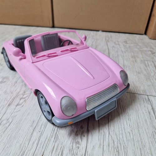 Barbie cabrio auto rosa 90er - barbie,