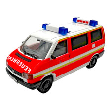 AWM Volkswagen VW T4 Transporter Bus Feuerwehr Düsseldorf H0 Modellbus D-2316