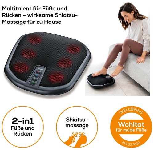 Beurer shiatsu fuß und - shiatsu,