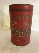 Antike Blechdose 'Leichtlöslicher entölter CACAO', Deutschland, um 1910