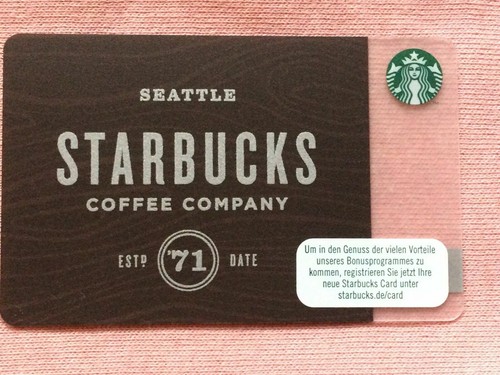 Neu starbucks card sammelkarte - neu,
