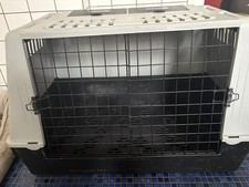 Hundetransportbox XXL Auto, grau/schwarz 