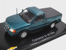 DIECAST 1/43 1995 CHEVROLET S-10 S10 PICK-UP PICKUP TRUCK DARK METALLIC GREEN