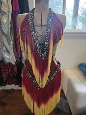 Tribal belly fire dance - fire,