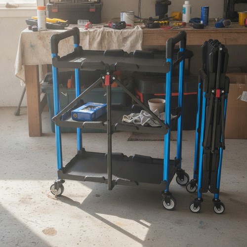 Servierwagen klappbar rollen - servierwagen, 3