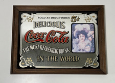 Antiker coca cola spiegel - cola,