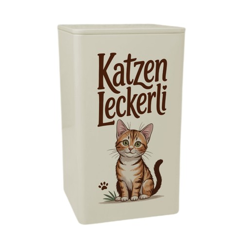 Katzen leckerli dose - leckerli,