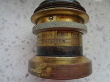 ~Vintage Objektiv~R.O.J.A vorm. EMIL BUSCH Rathenow Rapid Aplanat Nr.1:Serie D 