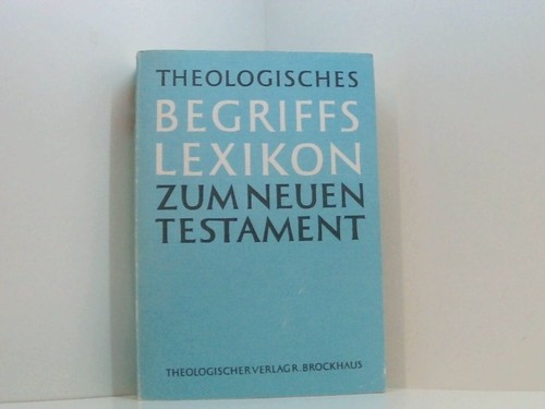 Theologisches begriffslexikon - theologisches,