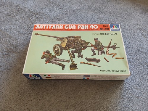 Italeri 318 antitank gun - italeri,