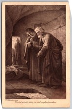 German Easter Postcard 'Er ist